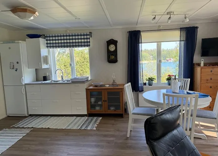 Majas Backe On A Island With Boat Шале Hammarland